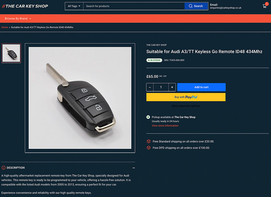 Unlocking Convenience: Introducing The Car Key Shop - Your Go-To Destination for Car Key Remotes