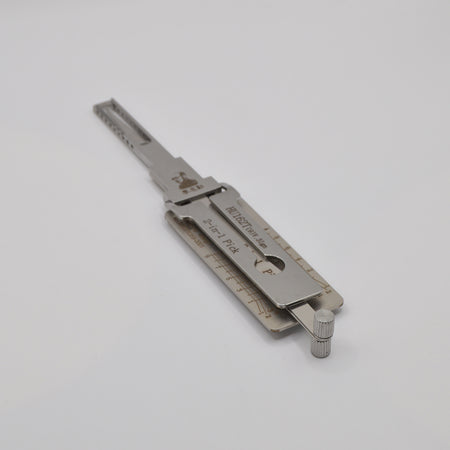 Lishi 2 in 1 HU162T 9-cut no sidecuts Pick and Decoder Automotive Locksmith Tool.