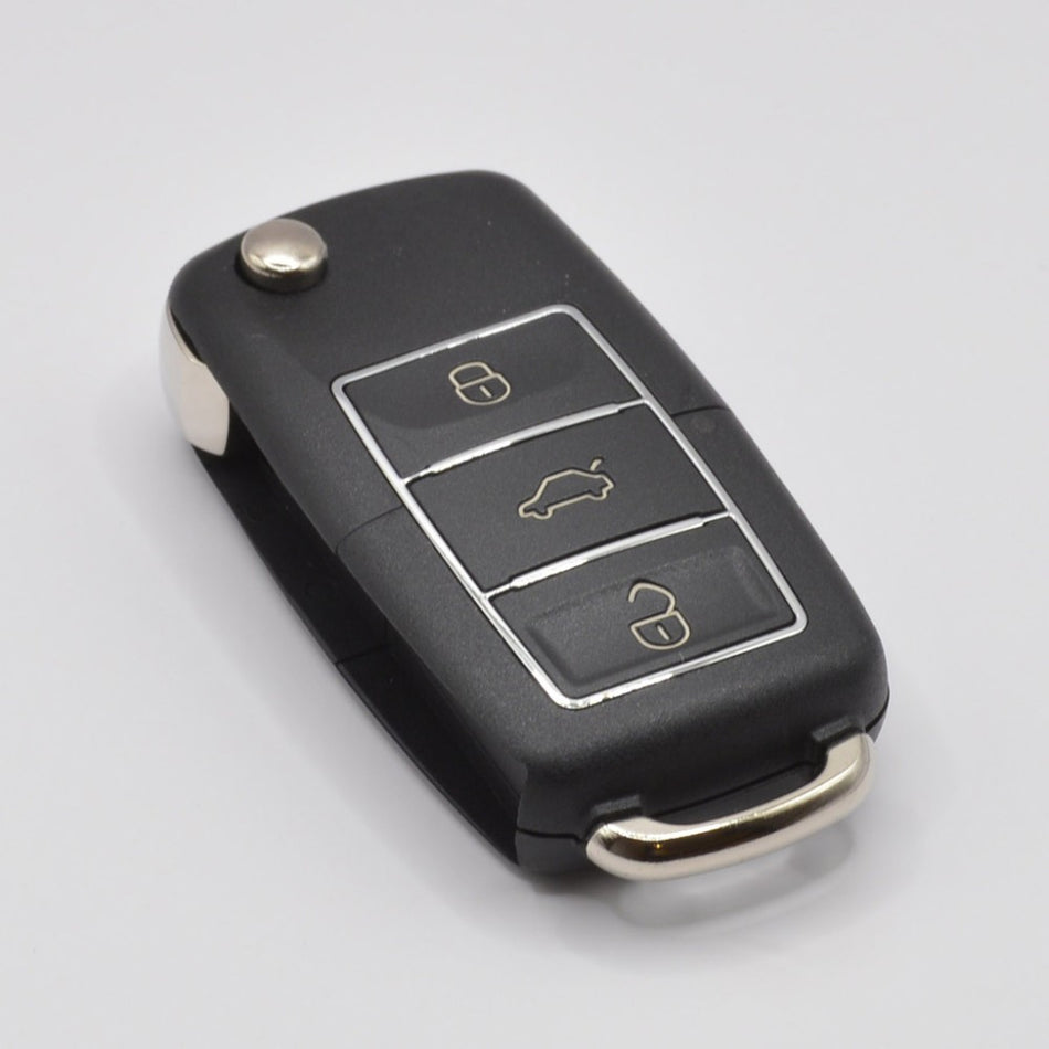 KeyDIY 3 Button B-Series Remote with Chrome Trim