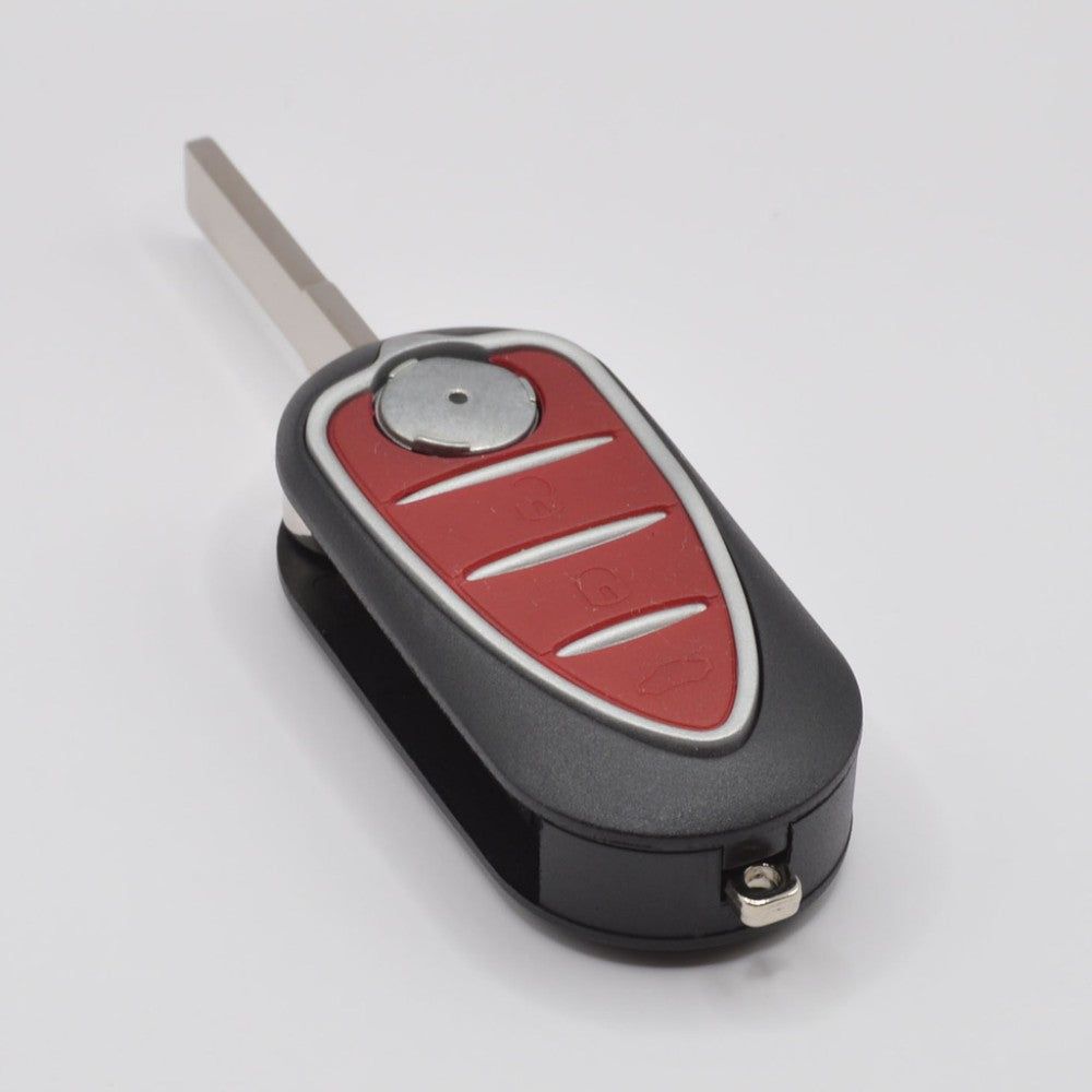 Alfa Romeo Giulietta 3 Button Remote Key (Marelli) ID46 433Mhz. - Car ...