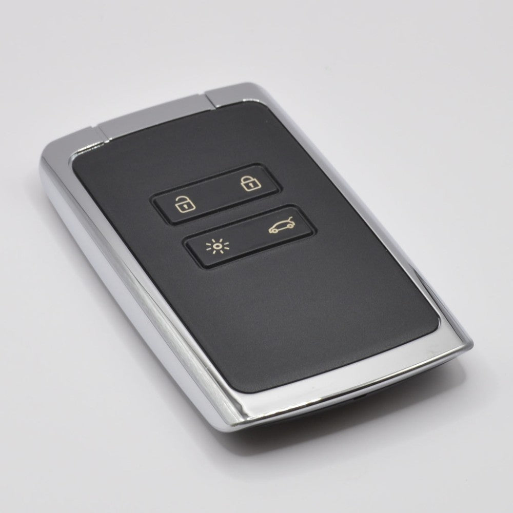 Dacia Duster 4 Button Keyless Remote Card 433Mhz. - Car Key Shop
