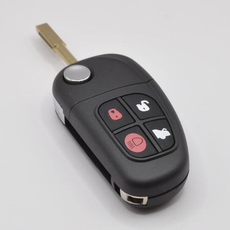  Analyzing image     The-car-key-shop-Suitable-for-Jaguar-X-Type-S-Type-XJR-Flip-Remote4D60-433Mhz