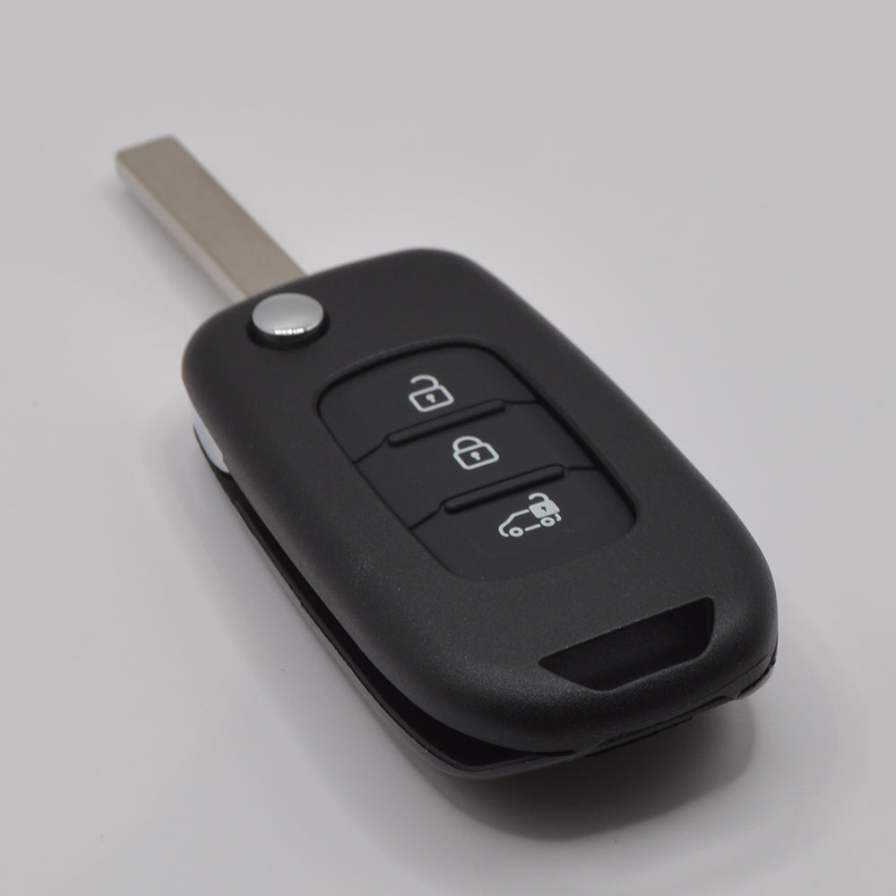 Suitable for Renault//Nissan/Fiat 3 Button Remote housing shell VA2 VA6.