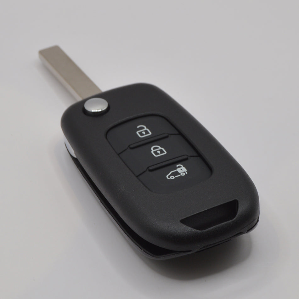 Suitable for Renault//Nissan/Fiat 3 Button Remote housing shell VA2 VA6.