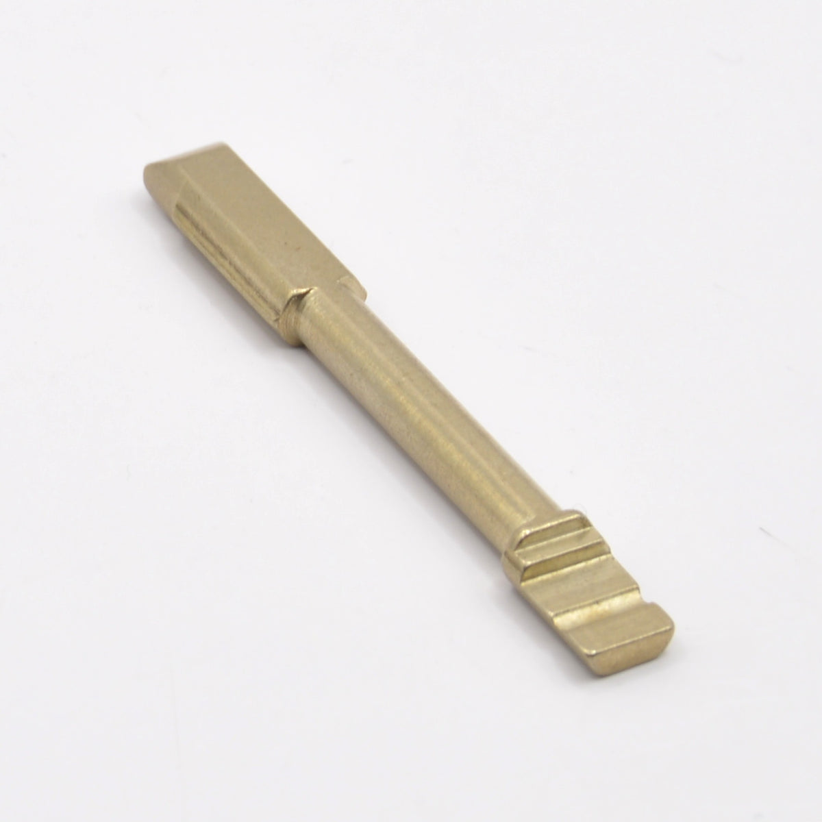 FO21 Tibbe flip key blade for KEYDIY and Xhorse remotes, uncut, front view