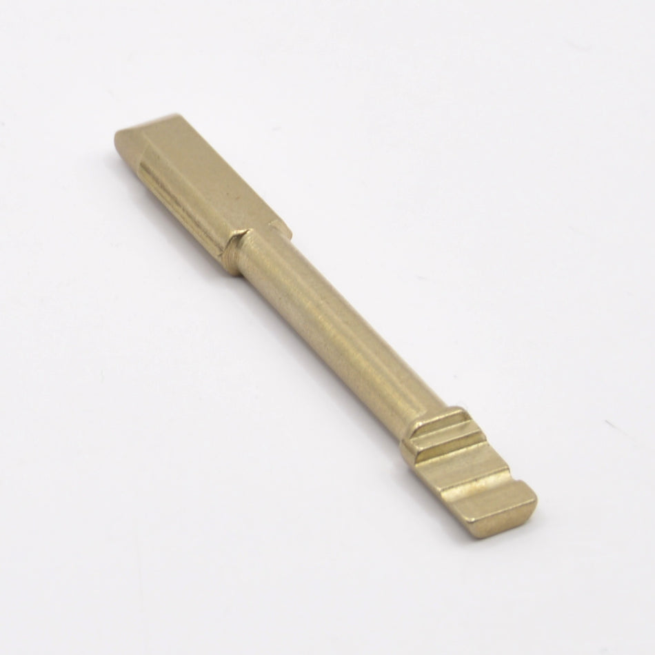 FO21 Tibbe flip key blade for KEYDIY and Xhorse remotes, uncut, front view