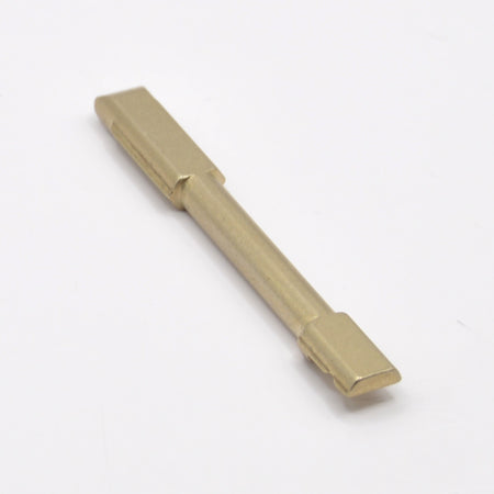 FO21 Tibbe flip key blade for KEYDIY and Xhorse remotes, showing the mounting end