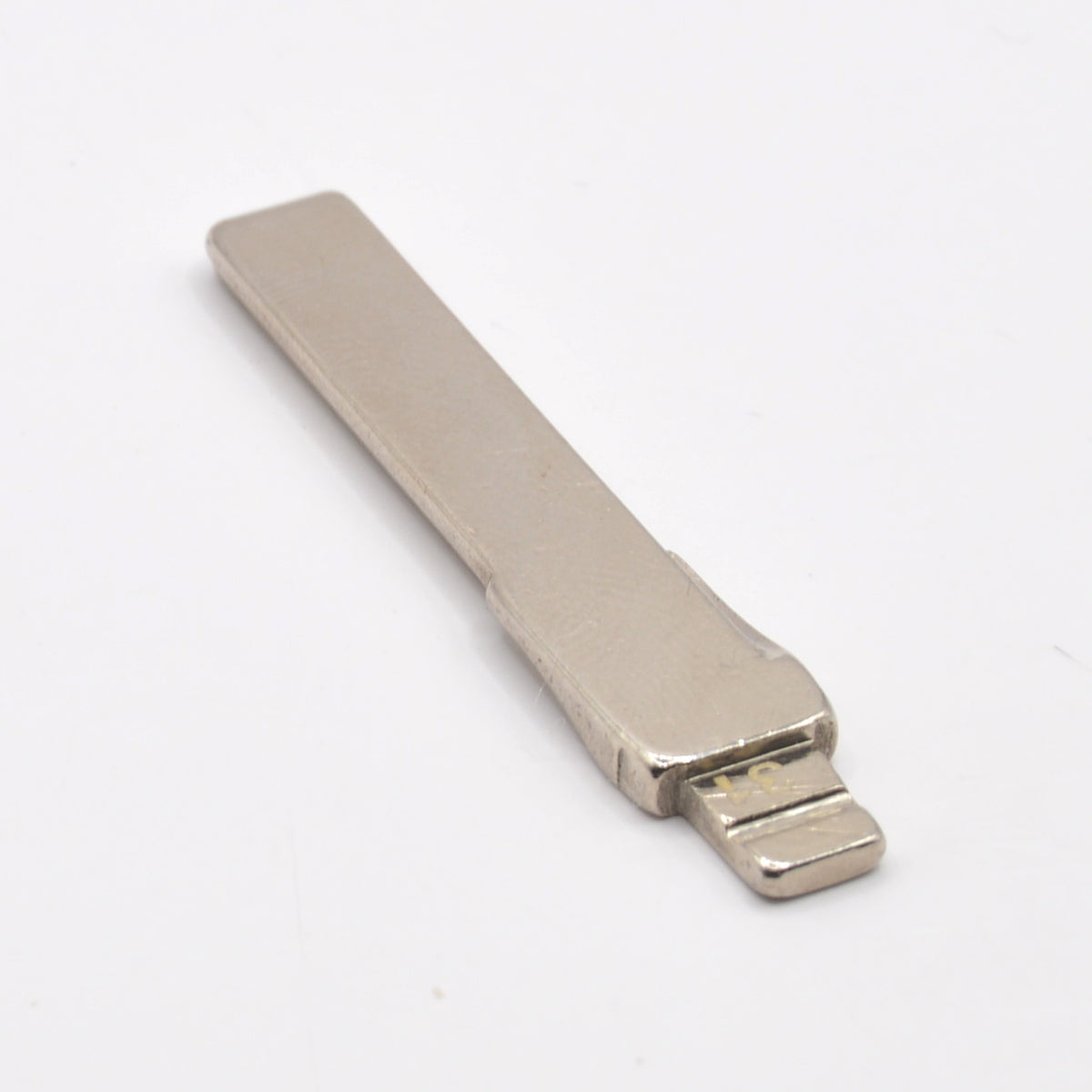 HU66 flip key blade for KEYDIY and Xhorse remotes, uncut, front view