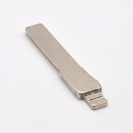 HU66 flip key blade for KEYDIY and Xhorse remotes, uncut, front view