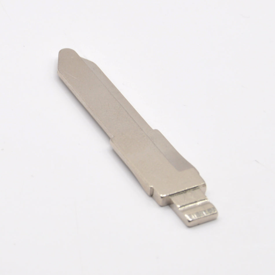 MAZ24R flip key blade for KEYDIY and Xhorse remotes, uncut, front view