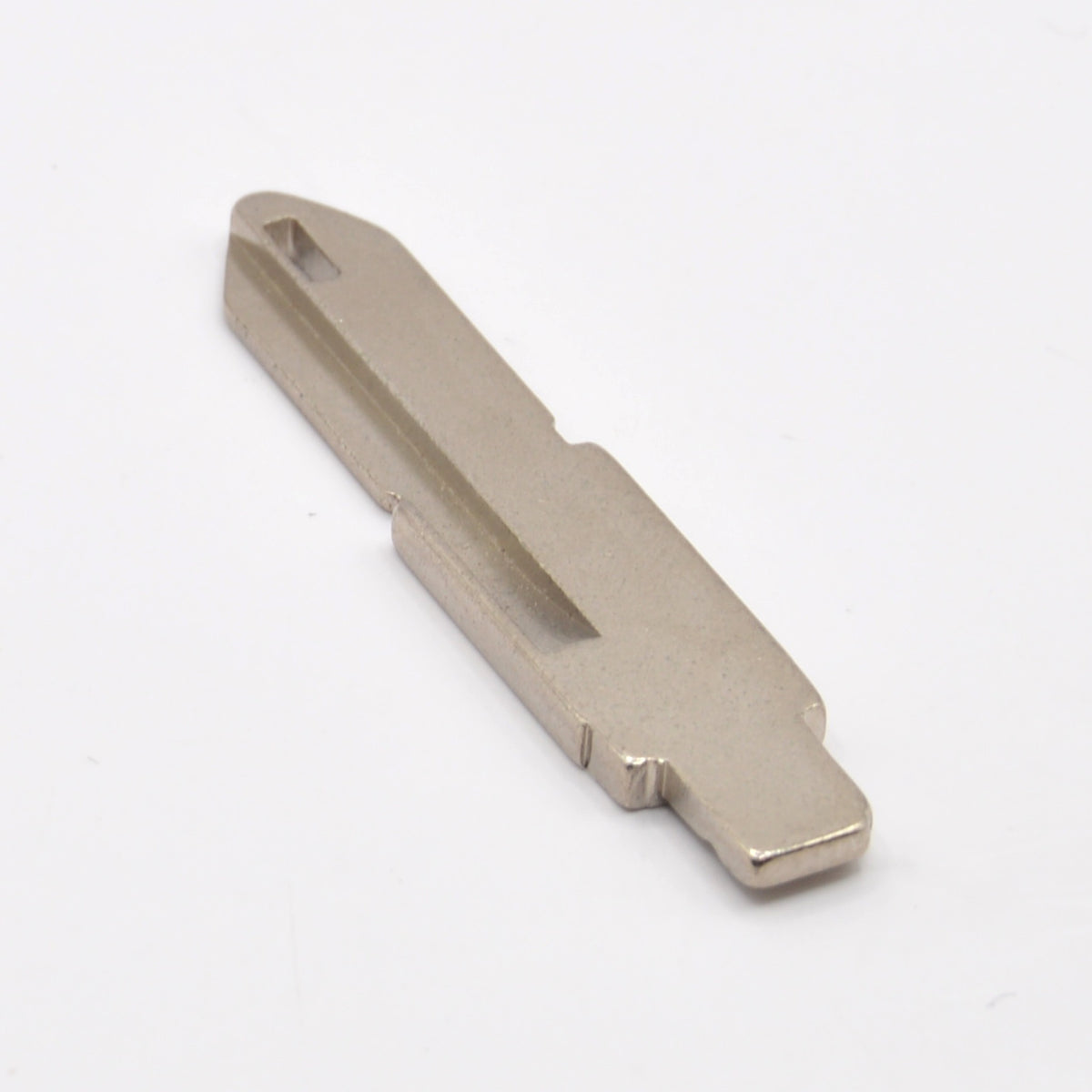 NE72 flip key blade for KEYDIY and Xhorse remotes, showing the mounting end