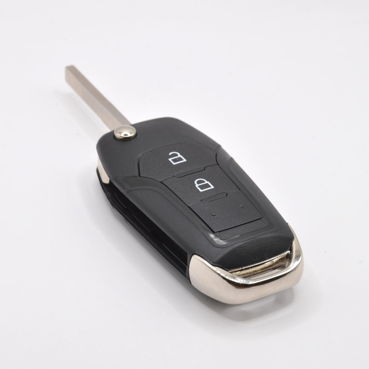 Ford 2 button flip key case with HU101 blade – photo 1