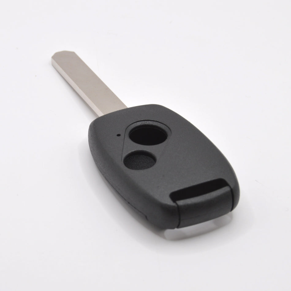 Honda 2 button remote key case with HON66 blade, front