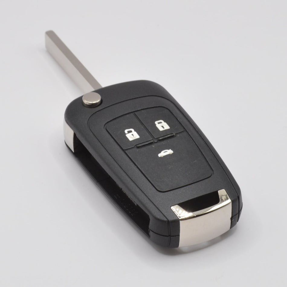 Suitable for Vauxhall/Opel Astra J Insignia 3 button case flip remote housing shell.